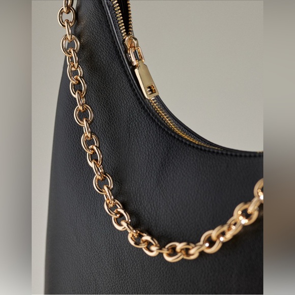 Anthropologie x Aota Darcy Shoulder Bag in Black NWT - Picture 4 of 15